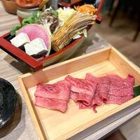 黄金出汁しゃぶと江戸前寿司 肉のあさつ 梅田お初天神店 - 
