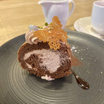 Bistrot la Table - デザート:チョコロールケーキ