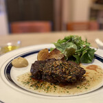 ビストロ・ラ・ターブル - 肉料理:牛さがりステーキ
