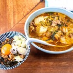 中華そば温故知新 - 天理スタミナラーメン、チャーシュー丼