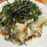 Gasuto - 糖質控えめ･海老と山芋オクラのねばとろサラダ麺(R2.2.25撮影)