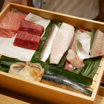 銀座 鮨 いな田 - 本日のネタをお披露目