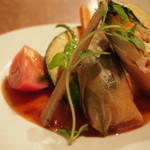 ごはんの間 - メインの春巻き