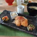 Lier・幡 - サーモンフライメインのセット