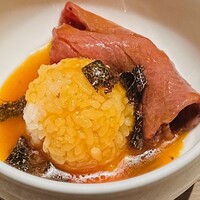 焼肉うしごろ 横浜店 - ザブトンのすき焼き　黒トリュフ添え○