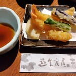 Yuushokubouya - 北海海鮮丼御膳（天婦羅）