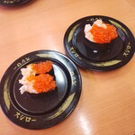 Sushiro - 「とろサーモン・紅鮭イクラ てんこ盛り」