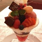 資生堂パーラー - クリスマスルージュパフェ