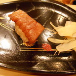 鮨 美菜月 - ヨコワマグロのヅケ