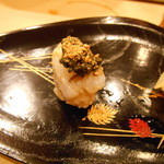 鮨 美菜月 - トリガイのひも