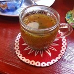 南インド料理 なんどり - トマトラッサム（200円）