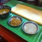 南インド料理 なんどり - エッグ・ドーサ（850円）