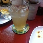 南インド料理 なんどり - 自家製ジンジャーエール（500円）＋ジン割（200円）