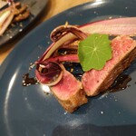 Bistro TAKU - あ〜幸せ♪なんとか牛のグリル♪うま〜い♪