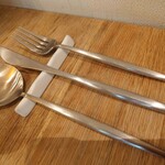 Bistro TAKU - カトラリーも可愛い♪