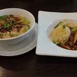鼎's by JIN DIN ROU - ミニランチコースの麺or飯
