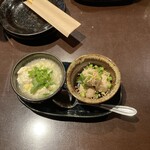 沖縄料理・島酒場 がらくた - お通し。