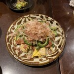 沖縄料理・島酒場 がらくた - ゴーヤチャンプル。