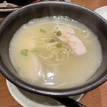 かしわ屋将軍 - 軍鶏がらラーメン