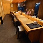 日本料理 徳専 - カウンター席