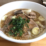 ラーメン大木戸 - モツ煮ラーメン