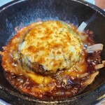 焼肉･韓国料理 とうがらし101 - ローストガーリックハンバーグ