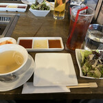 USHIHACHI - サラダとスープ