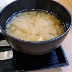 しゃぶの湯 - お味噌汁