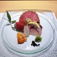 大宮 寿司 いし山 - 季節のお造り