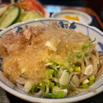 つるきそば - カツ丼セットのそば