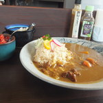 こくわ屋 藤兵衛 - チーズが入ったビーフカレー