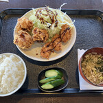 サウナ食堂 - 料理写真:カキカラ定食