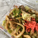 たこ焼き下方 - 青海苔です