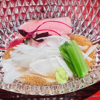 おおたに - メジ鮪のお造り　とろみ醤油