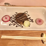 リストランテ ピノキオ - 大根ステーキ　いたずらチョコ　byまみこまみこ