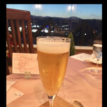 リストランテ ピノキオ - 日没のあの青白いマジックアワーに突入〜生ビールで秩父に乾杯♬ byまみこまみこ