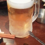 まずはビールで完売。