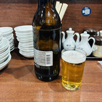 華洋 - ドリンク写真:瓶ビールはアサヒスーパードライの大瓶