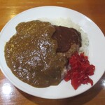 チロル喫茶 - ハンバーグカレー