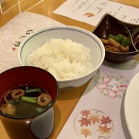 広島 なだ万 - 黒毛和牛サーロインステーキコースの食事