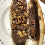 なかまちパン - 3種のチョコ＆クルミ　中身