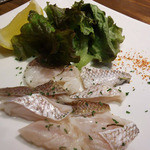 カゼトソラ - 鮮魚のマリネ。この日は真鯛でした