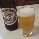 新来軒 - キリンラガー　注いで頂いて♪