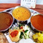 インド食堂TADKA - 130612Bランチ1050円カレー