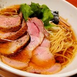 自然派ラーメン 神楽 - 鴨チャーシュー（期間限定）