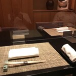 京橋 婆娑羅 - テーブル