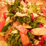 裏参道牛肉店 - サラダ