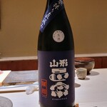 一宇 - 冷酒は山形正宗純米吟醸雄町直汲、酒米は岡山県産雄町、55%精米、山形県