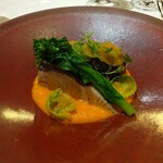 シェ ケンタロウ - 鰤2種とニンジン