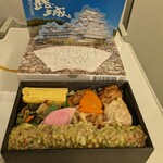 旅弁当 駅弁にぎわい - 姫路城鶏のり弁￥1100